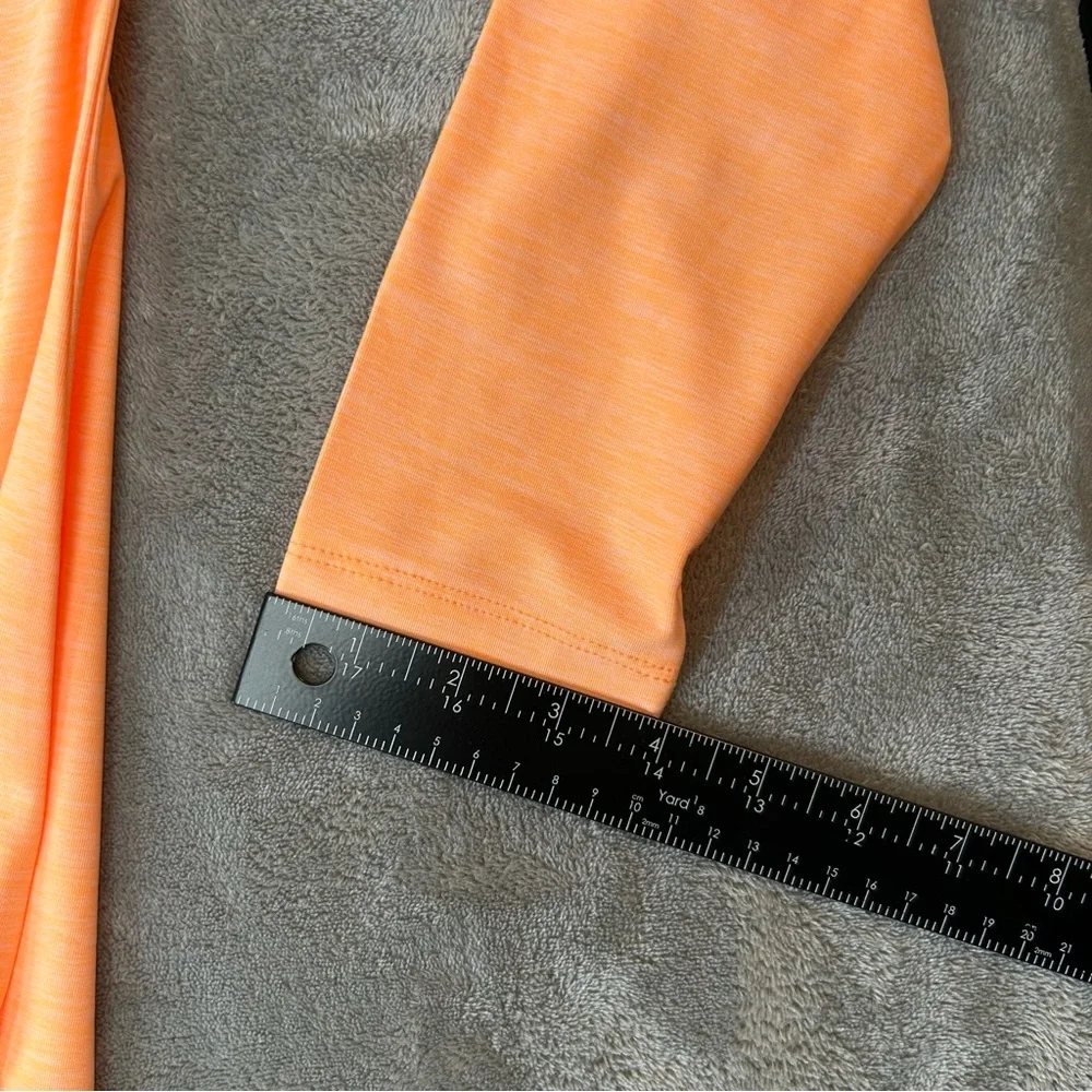 Peter Millar Long Sleeve Polo Shirt‎ Women's Crown Performance Orange Size M